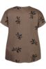 T-shirt - Alberta - Brown - Zhenzi