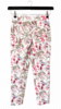 Jeans - Angelika Jump In Slim 7/8 - Rosa/Blomster - Anna Montana