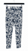 Jeans - Angelika Slim Fit 7/8 - Blå/Blomster - Anna Montana