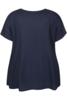 Bluse - Edith - Navy - Zhenzi