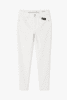 Jeans - Angelika Slim Fit 7/8 - Hvid - Anna Montana