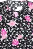 Bluse - Ze-Damini - Pink/Sort - ZE-ZE