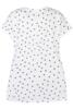 T-shirt - Ze-Disha - Hvid M. Sorte prikker - ZE-ZE