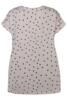 T-shirt - Ze-Disha - Sand/Sort - ZE-ZE