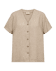 Bluse - FQLava - Sand Melange - FREEQUENT