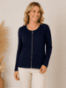 Cardigan - 144 205 - Navy - Micha