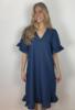 Kjole - Thyra Chambre - Denim blå - Continue