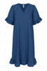 Kjole - Thyra Chambre - Denim blå - Continue