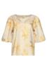 Bluse - 26052 - Sand/Gul - Smashed Lemon