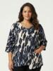 Bluse - PNHilma - Denim Blue - PONT NEUF
