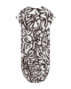 Kjole - FQFLOI-DRESS - Brun og hvid - Freequent