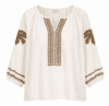 Bluse - Allie - Råhvid - Luxzuz One Two