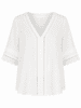Bluse - Amanda - Off White - Continue
