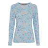 Langærmet T-shirt - Elissa - Lyseblå - MARTA du Château