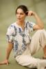 Bluse - Olivia - Blue - iN FRONT