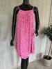 Stropkjole - Blomstret - Pink - Vanting