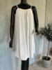 Stropkjole - Stribet - Beige - Vanting