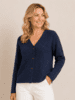 Cardigan - Strik - 13321 - Navy - M.X.O