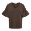T-shirt - Sabela - Mørkebrun - MARTA du Château