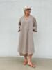 Kjole - Mumbai Stripe - Brun - Gaspar