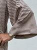 Kjole - Mumbai Stripe - Brun - Gaspar