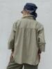 Bluse - Porto Stripe - Oliven - Gaspar