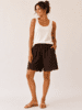 Shorts - Liselotte - Mørkebrun - MARTA du Château