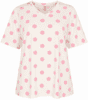 T-shirt - Jennifer - Pink/Hvid - Cassiopeia