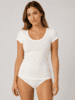 Uld T-shirt - Merino - Hvid - Joha