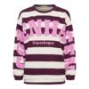 Sweatshirt - Nerina - Bordeaux/Pink - MARTA du Château