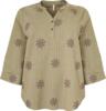 Bluse - Elissa - Army Stribet - Cassiopeia
