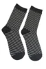 Strømper - 500640 - Sort/Glimmer Strib - ZE-ZE