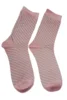 Strømper - 500640 - Rosa/Glimmer Strib - ZE-ZE