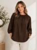 Bluse - Juniper - Brun - MARTA du Château