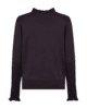 Pullover - Strik - FQkatie - Mørk Violet - FREEQUENT