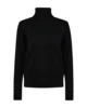 Pullover - Strik - FQkatie - Sort - FREEQUENT