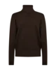 Pullover - Strik - FQkatie - Brun - FREEQUENT