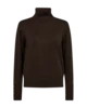 Pullover - Strik - FQkatie - Brun - FREEQUENT