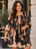 Tunika - 9912 - Sort/Brun - Vanting Plus