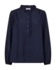 Bluse - FQMagda - Blå - FREEQUENT