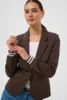 Blazer - Kinnie - Brun - KAFFE