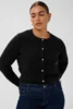 Cardigan - KCniela - Sort - Kaffe Curve