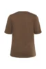 T-shirt - KCart - Brun - Kaffe Curve