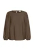 Bluse - KCgila - Brun - KAFFE curve