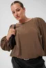 Bluse - KCgila - Brun - KAFFE curve