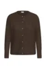 Cardigan Strik - KCniela - Brun Melange  - KAFFE curve