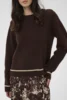 Pullover - Strik - CUnova - Brun - CULTURE