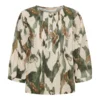 Bluse - Cosmos - Oliven - MARTA du chateau