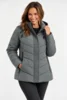 Jakke - Long Black - Oliven - District
