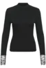 Langærmet T-Shirt - KAomi - Sort - KAFFE